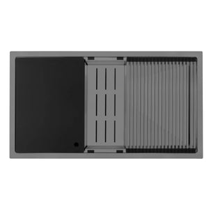 Mercer Workstation Sinks | Single Bowl