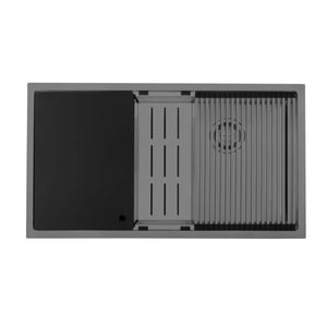 Mercer Workstation Sinks | Double Bowl