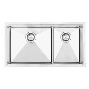 Mercer Workstation Sinks | Double Bowl