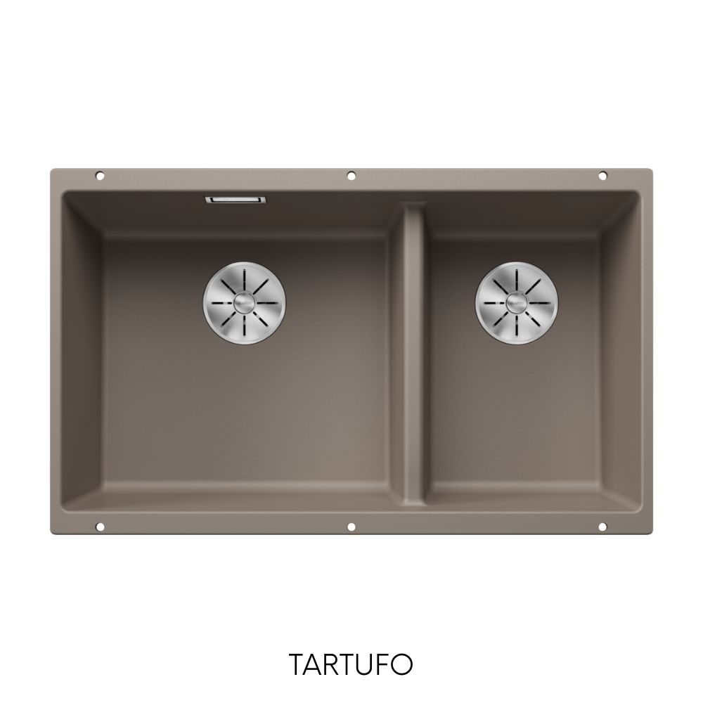 Blanco Subline 430/270-U Tartufo Silgranit undermount double bowl kitchen sink