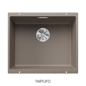 Blanco Subline 500-U Tartufo Silgranit undermount single bowl kitchen sink