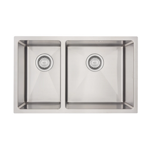Mercer DV201-L Bristol 1 1/2 Bowl Stainless Steel Kitchen Sink | Left Hand