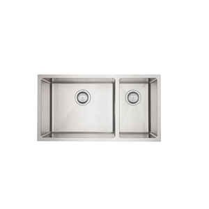 Mercer DV202-R Burlington 1 1/2 Bowl Stainless Steel Kitchen Sink | Right Hand