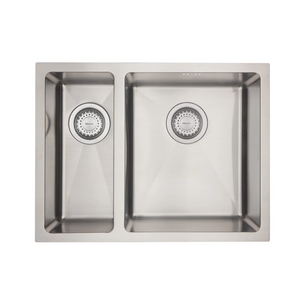 Mercer DV203-L Brighton 1 1/4 Bowl Stainless Steel Kitchen Sink | Left Hand
