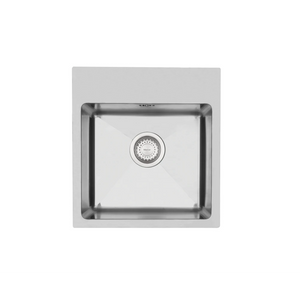 Mercer DV504 Warwick Bowl with Tap Ledge Stainless Steel Laundry Sink