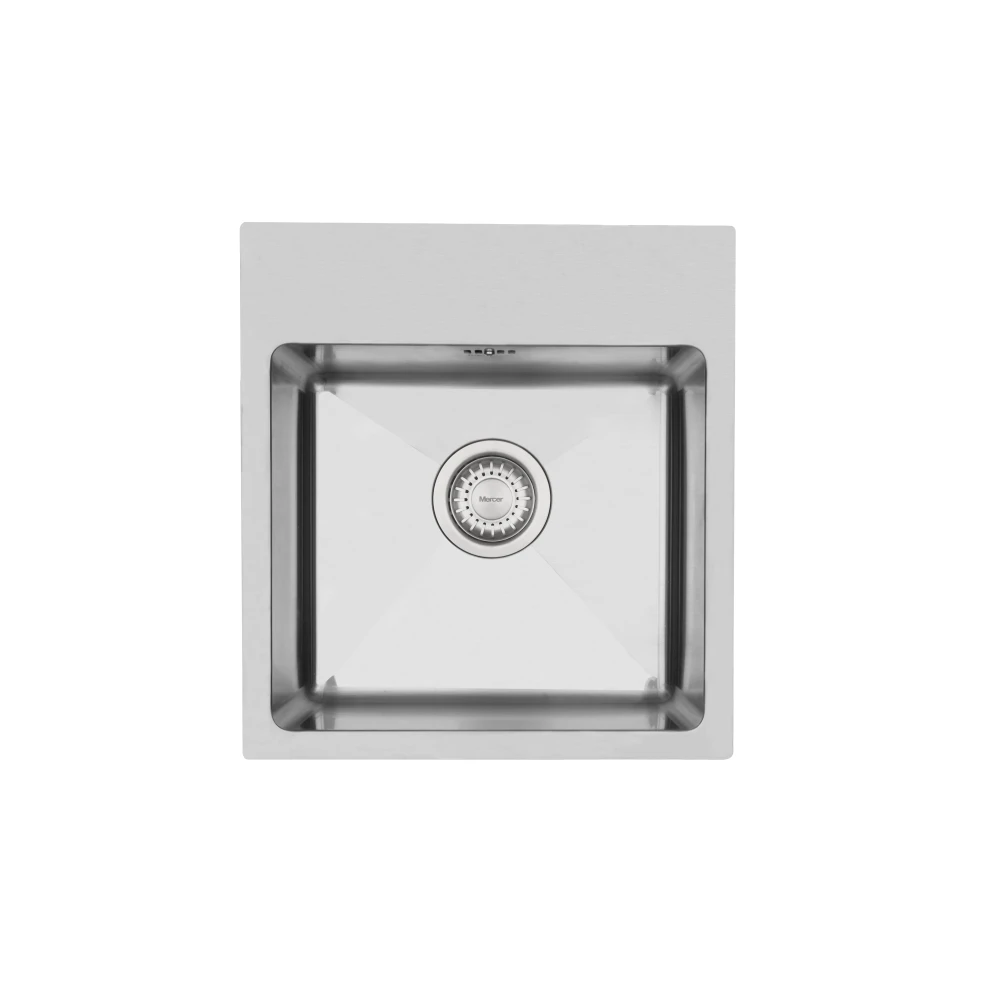 Mercer DV590 Stoneleigh Bowl with Tap Ledge Stainless Steel Kitchen Sink