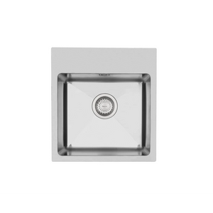 Mercer DV590 Stoneleigh Bowl with Tap Ledge Stainless Steel Kitchen Sink