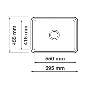 Apron front farmhouse sink with deep single bowl design for NZ