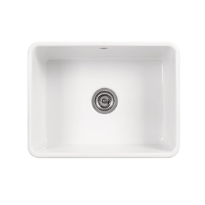 Hafele Farmhouse Butler Sink XS 600 in glossy white finish