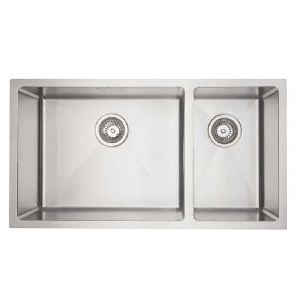 Mercer DV202-R Sink | Burlington 500 x 400mm + 250 x 400mm